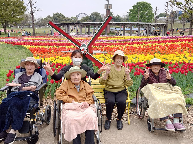 木曽三川公園チューリップ畑
