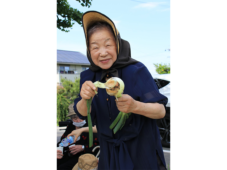 収穫はおまかせ♪