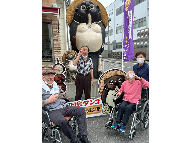 羽島だんごにて